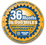 NAPA warranty logo